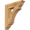 Ekena Millwork Imperial Traditional Rough Sawn Bracket, Western Red Cedar, 6"W x 28"D x 32"H BKT06X28X32IMP01RWR - alternate 1